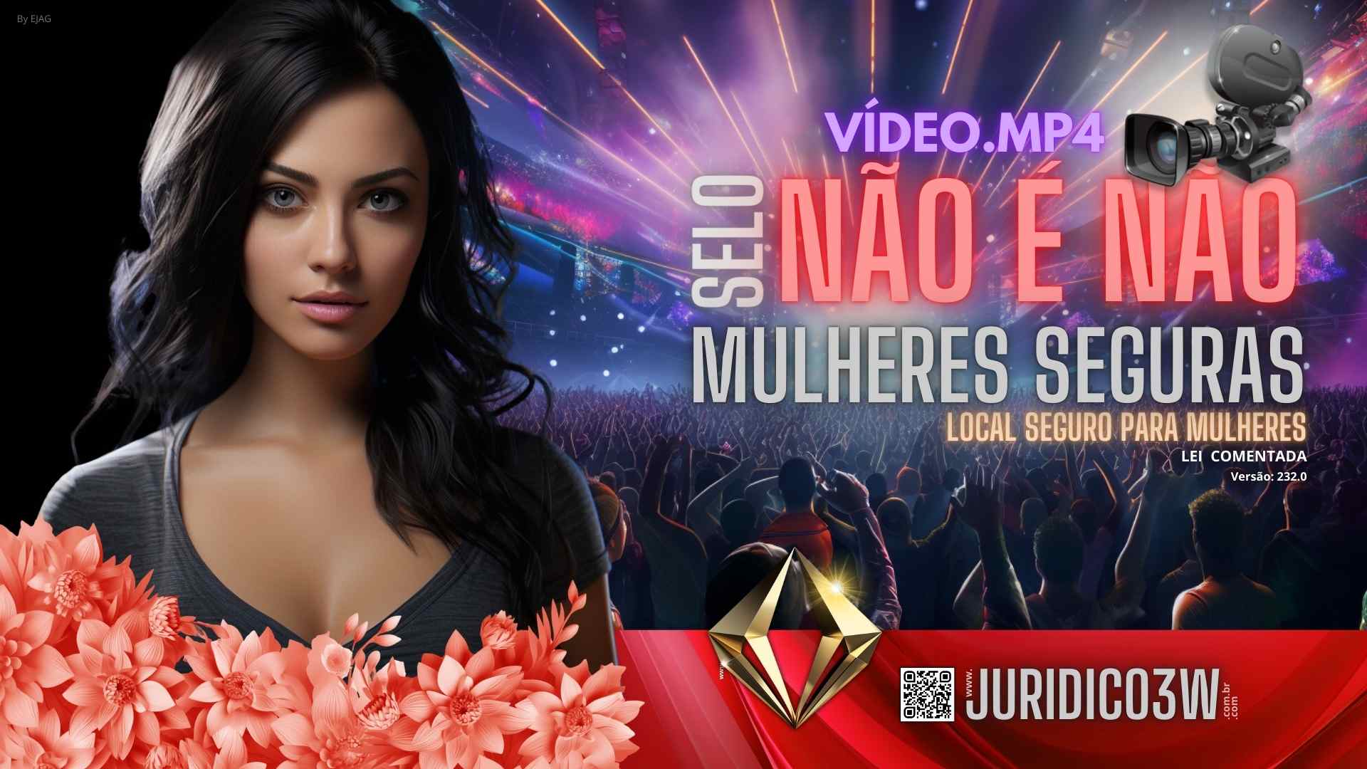 Conheça também, outro Curso em Vídeo<br> A lei Não é Não.